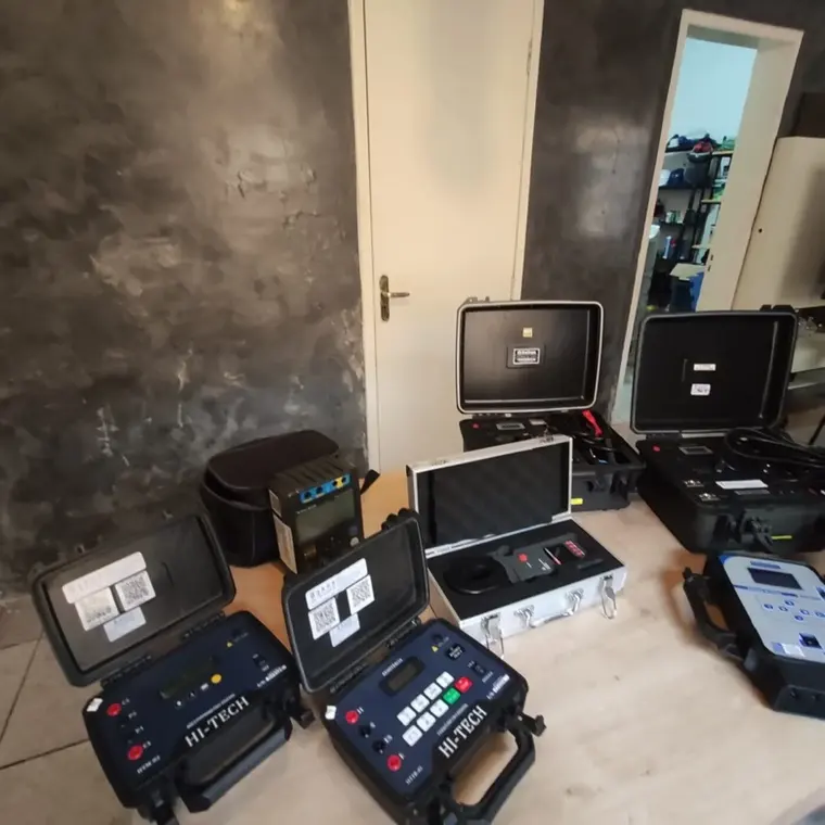 Instrumentos de medição e ensaio